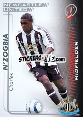 Cromo Charles N'Zogbia - Shoot Out Premier League 2005-2006 - Magicboxint