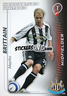 Cromo Martin Britain - Shoot Out Premier League 2005-2006 - Magicboxint