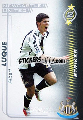 Figurina Albert Luque - Shoot Out Premier League 2005-2006 n. 251 - Magicboxint