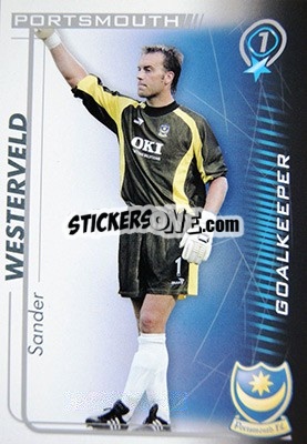 Sticker Sander Westerveld - Shoot Out Premier League 2005-2006 - Magicboxint