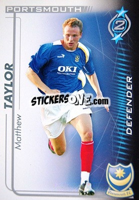 Sticker Matt Taylor - Shoot Out Premier League 2005-2006 n. 256 - Magicboxint