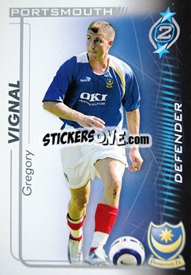 Sticker Gregory Vignal - Shoot Out Premier League 2005-2006 - Magicboxint