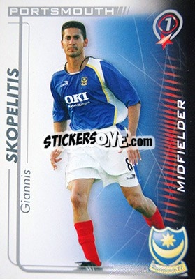 Cromo Giannis Skopelitis - Shoot Out Premier League 2005-2006 - Magicboxint