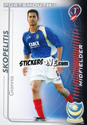 Sticker Giannis Skopelitis - Shoot Out Premier League 2005-2006 n. 261 - Magicboxint