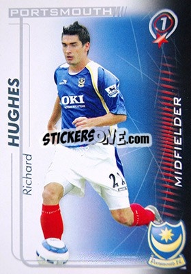 Sticker Richard Hughes - Shoot Out Premier League 2005-2006 - Magicboxint