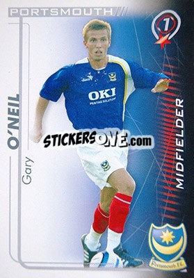 Sticker Gary O'Neil - Shoot Out Premier League 2005-2006 - Magicboxint