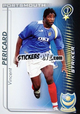 Sticker Vincent Pericard - Shoot Out Premier League 2005-2006 - Magicboxint