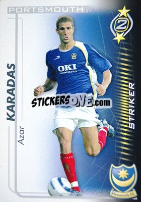 Sticker Azar Karadas - Shoot Out Premier League 2005-2006 - Magicboxint