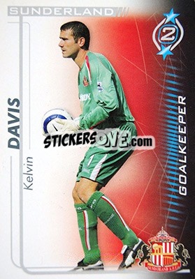 Sticker Kelvin Davis - Shoot Out Premier League 2005-2006 - Magicboxint