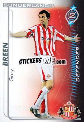 Sticker Gary Breen - Shoot Out Premier League 2005-2006 n. 275 - Magicboxint