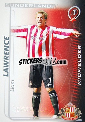 Cromo Liam Lawrence - Shoot Out Premier League 2005-2006 - Magicboxint