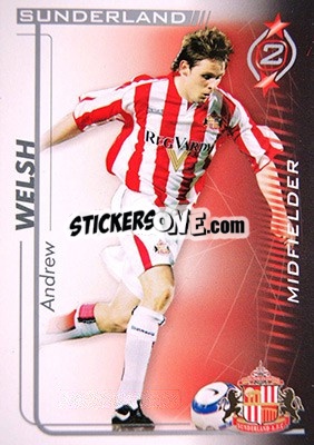 Sticker Andrew Welsh - Shoot Out Premier League 2005-2006 - Magicboxint