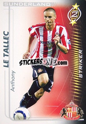 Sticker Anthony Le Tallec - Shoot Out Premier League 2005-2006 n. 287 - Magicboxint