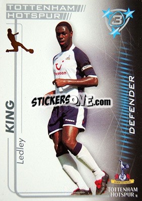 Sticker Ledley King - Shoot Out Premier League 2005-2006 n. 293 - Magicboxint