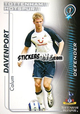 Sticker Calum Davenport - Shoot Out Premier League 2005-2006 n. 295 - Magicboxint