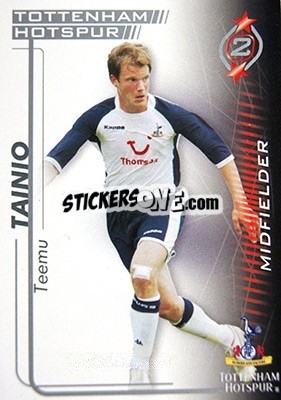 Sticker Teemu Tainio - Shoot Out Premier League 2005-2006 - Magicboxint