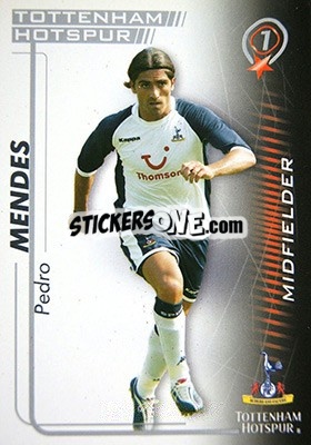 Sticker Pedro Mendes - Shoot Out Premier League 2005-2006 n. 299 - Magicboxint