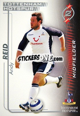 Sticker Andy Reid - Shoot Out Premier League 2005-2006 - Magicboxint