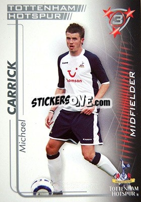 Sticker Michael Carrick - Shoot Out Premier League 2005-2006 - Magicboxint