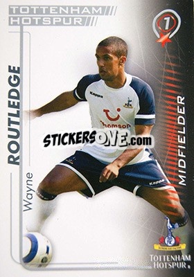 Sticker Wayne Routledge - Shoot Out Premier League 2005-2006 n. 302 - Magicboxint