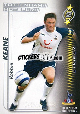 Sticker Robbie Keane - Shoot Out Premier League 2005-2006 - Magicboxint