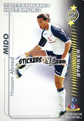Sticker Mido - Shoot Out Premier League 2005-2006 - Magicboxint