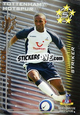 Sticker Jermain Defoe - Shoot Out Premier League 2005-2006 - Magicboxint