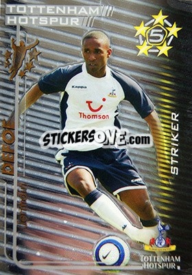 Sticker Jermain Defoe - Shoot Out Premier League 2005-2006 n. 306 - Magicboxint