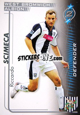 Sticker Riccardo Scimeca - Shoot Out Premier League 2005-2006 - Magicboxint