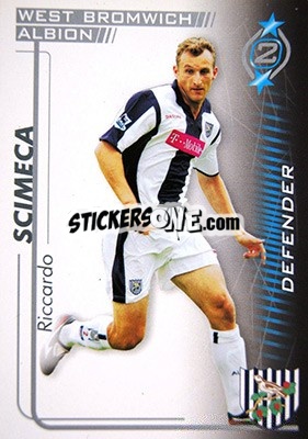 Sticker Riccardo Scimeca - Shoot Out Premier League 2005-2006 n. 308 - Magicboxint
