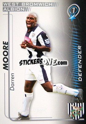 Sticker Darren Moore - Shoot Out Premier League 2005-2006 - Magicboxint