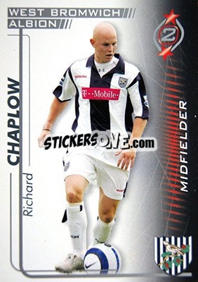 Sticker Richard Chaplow - Shoot Out Premier League 2005-2006 n. 318 - Magicboxint