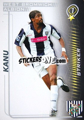 Sticker Nwankwo Kanu - Shoot Out Premier League 2005-2006 - Magicboxint