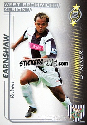 Sticker Robert Earnshaw - Shoot Out Premier League 2005-2006 - Magicboxint