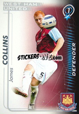 Figurina James Collins - Shoot Out Premier League 2005-2006 - Magicboxint