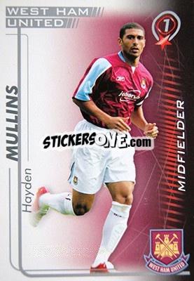 Sticker Hayden Mullins - Shoot Out Premier League 2005-2006 - Magicboxint