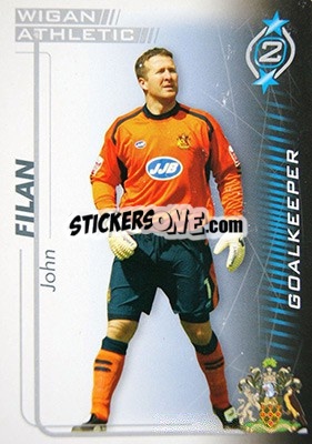 Sticker John Filan - Shoot Out Premier League 2005-2006 - Magicboxint