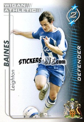 Sticker Leighton Baines - Shoot Out Premier League 2005-2006 - Magicboxint