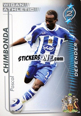 Sticker Pascal Chimbonda - Shoot Out Premier League 2005-2006 - Magicboxint