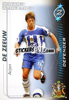 Sticker Arjan De Zeeuw - Shoot Out Premier League 2005-2006 - Magicboxint