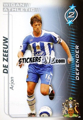 Sticker Arjan De Zeeuw - Shoot Out Premier League 2005-2006 n. 351 - Magicboxint