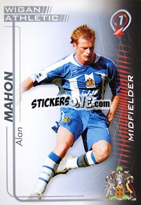 Sticker Alan Mahon - Shoot Out Premier League 2005-2006 - Magicboxint