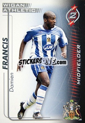 Sticker Damien Francis - Shoot Out Premier League 2005-2006 n. 357 - Magicboxint