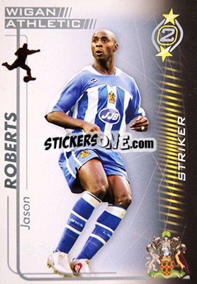 Sticker Jason Roberts - Shoot Out Premier League 2005-2006 - Magicboxint