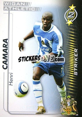 Sticker Henri Camara - Shoot Out Premier League 2005-2006 n. 360 - Magicboxint