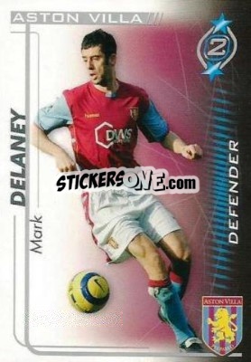Sticker Mark Delaney - Shoot Out Premier League 2005-2006 - Magicboxint