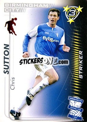 Sticker Sutton - Shoot Out Premier League 2005-2006 n. u9 - Magicboxint