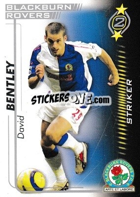 Sticker Bentley - Shoot Out Premier League 2005-2006 n. u10 - Magicboxint