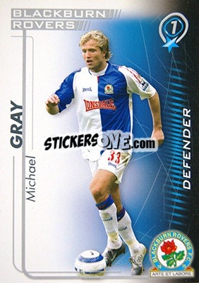 Sticker Michael Gray - Shoot Out Premier League 2005-2006 n. u11 - Magicboxint