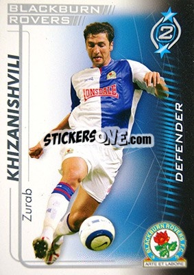 Sticker Khizanishvili - Shoot Out Premier League 2005-2006 - Magicboxint